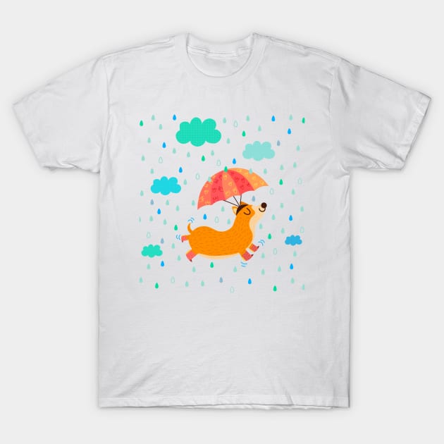 Dancing in the rain T-Shirt by Mjdaluz